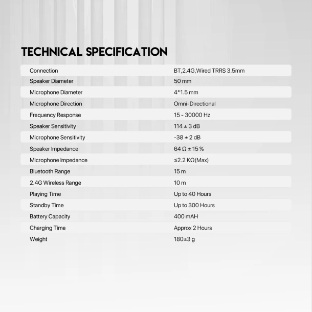 Fantech Headphone WHG03 Studio