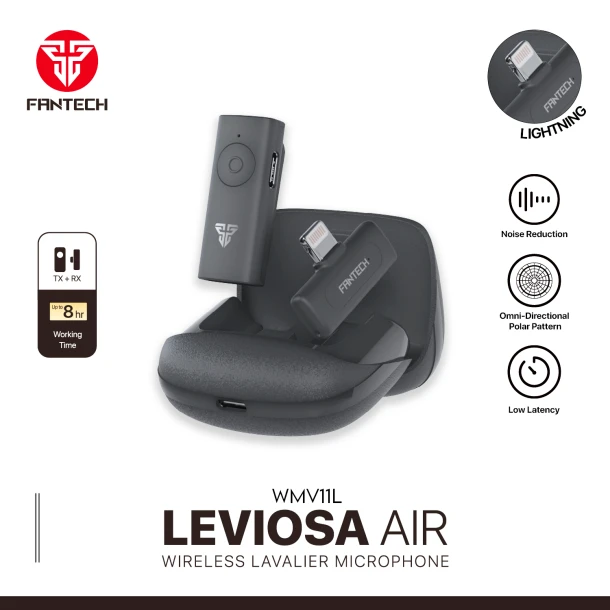 Fantech Wireless Microphone WMV11C LEVIOSA AIR