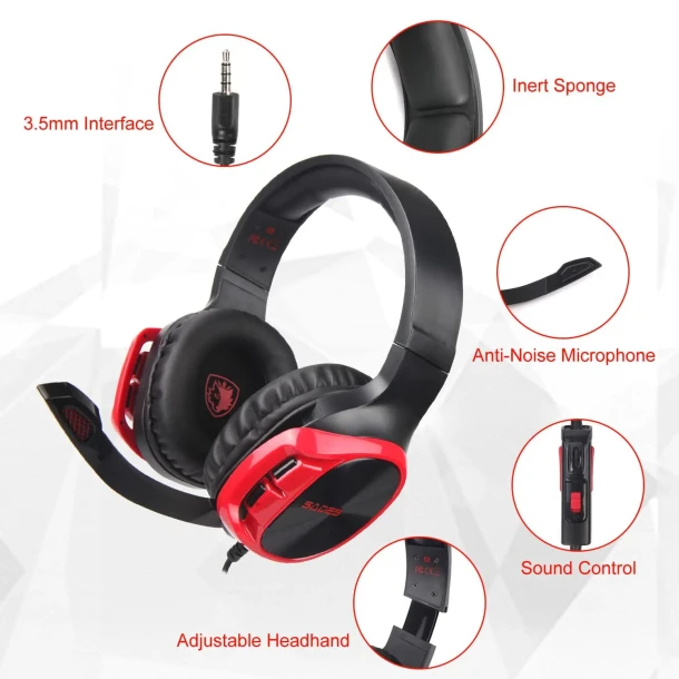 Sades Headphone R17