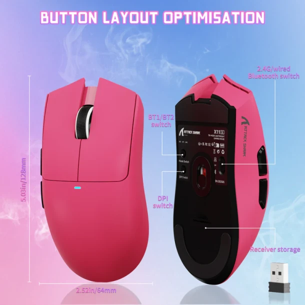 ATTACK SHARK Mouse X11 SE