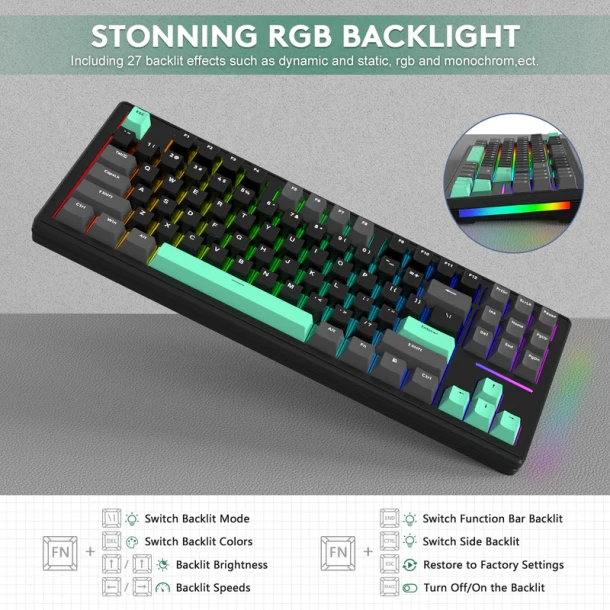 ATTACK SHARK Keyboard M87