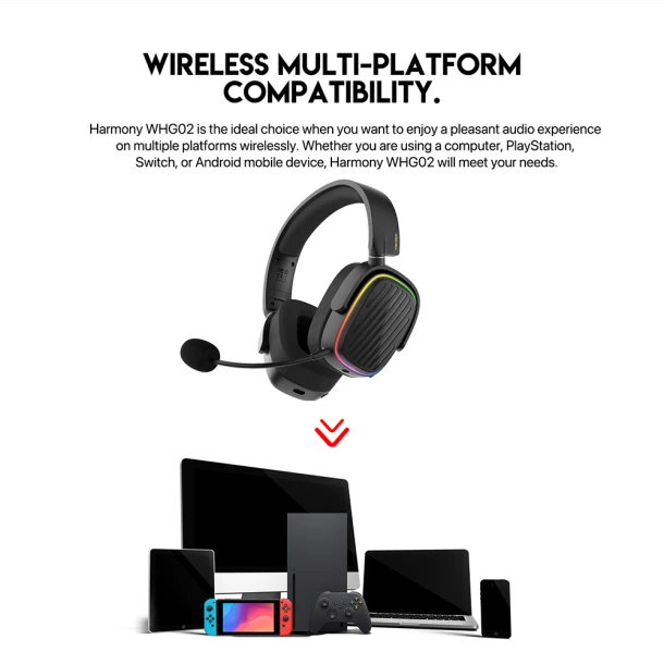 Fantech Wireless Headphone WHG02