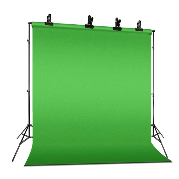 Photo Studio Green Screen Stand Kit