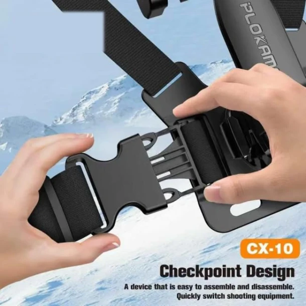 Plokama Chest Mount Camera Holder CX 10