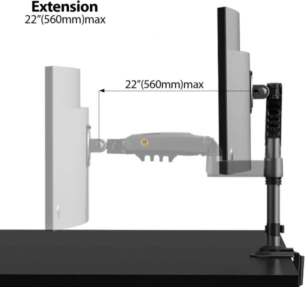 NB Monitor Arm stand H100