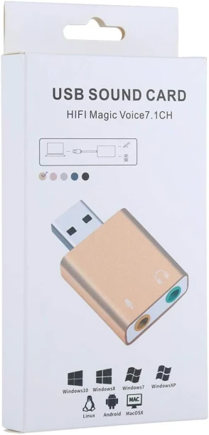 Usb Sound Card 7.1