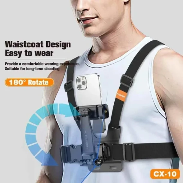 Plokama Chest Mount Camera Holder CX 10
