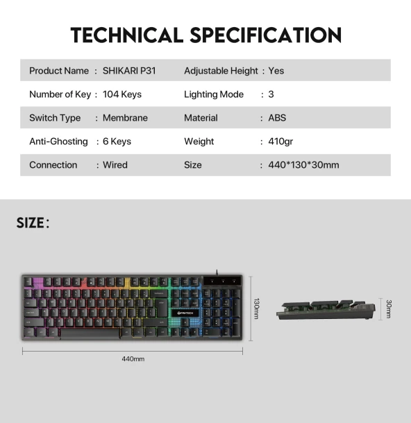Fantech Bundle P31