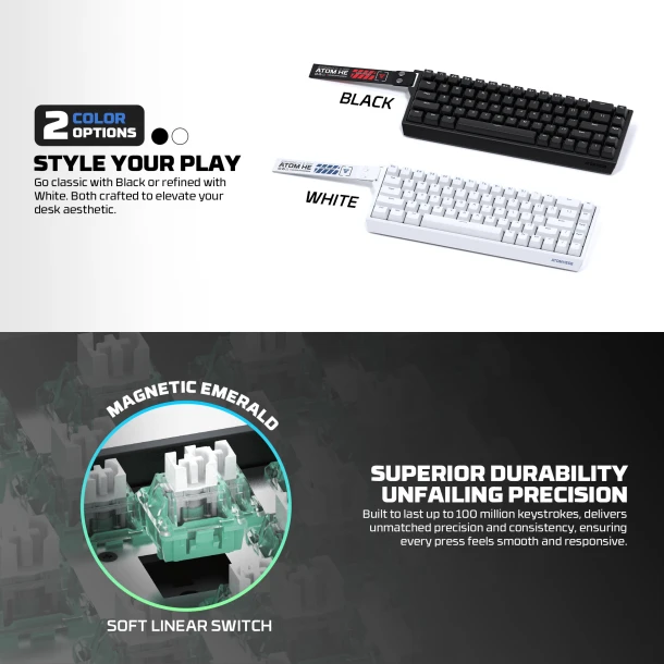 Fantech keyboard MK811 Atom HE68
