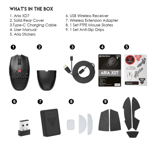 Fantech Mouse XD7 Aria