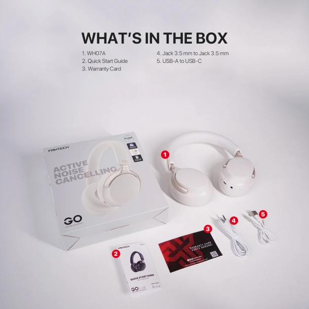 Fantech headphone Wh07A Go Flow