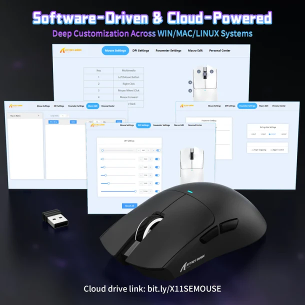ATTACK SHARK Mouse X11 SE