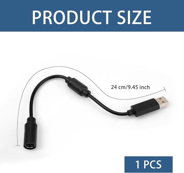 USB breakaway cable adapter for Xbox
