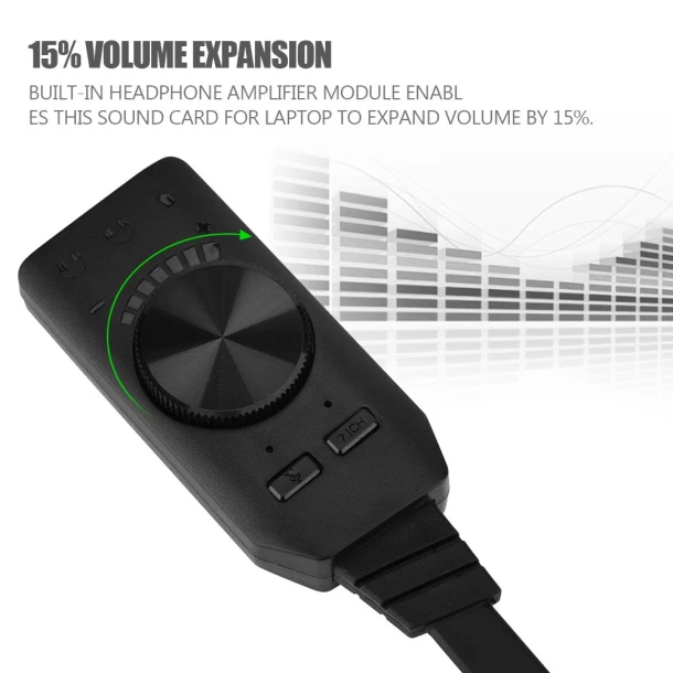 Plextone USB Sound Card GS3
