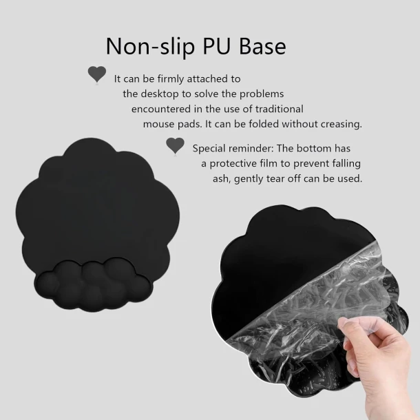 Cloud Wrist Rest For Keyboard Mouse