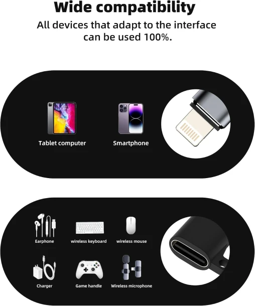 Type C to Lightning Iphone Adapter