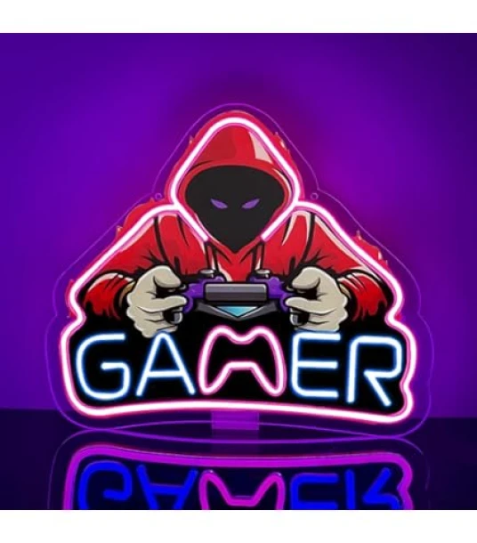 LED Neon Wall Sign Gamer