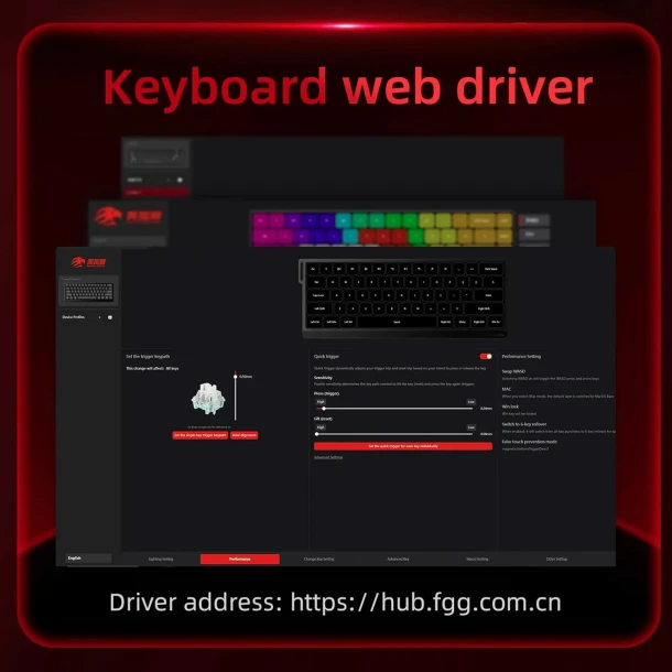 FGG Keyboard MAD 60 HE Basic