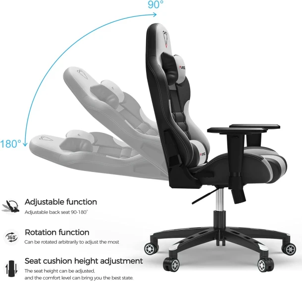 Furgle Gaming Chair F041 With Foot Rest