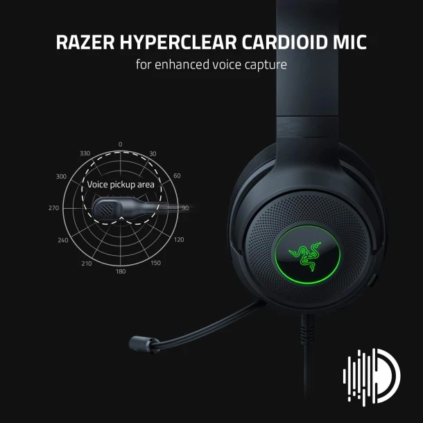 Razer Headphone Kraken V3 X USB