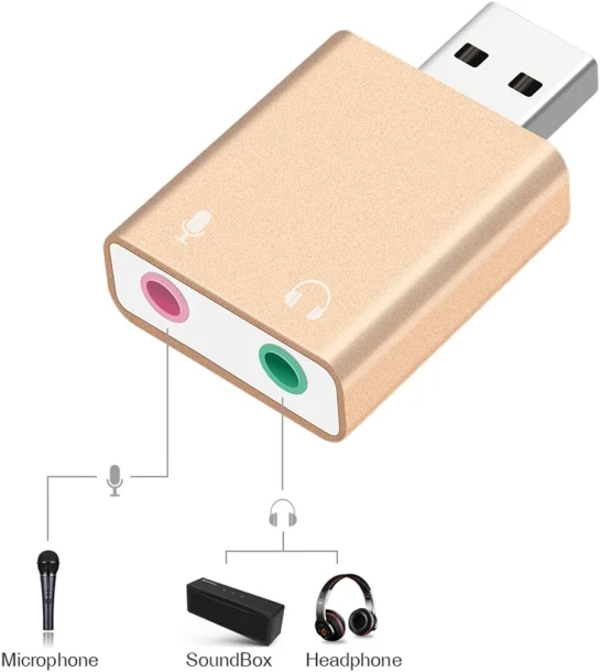 Usb Sound Card 7.1