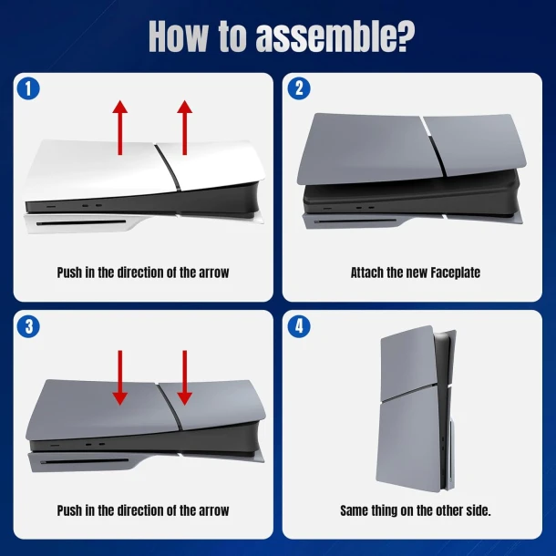 Console Cover for PlayStation 5 Slim