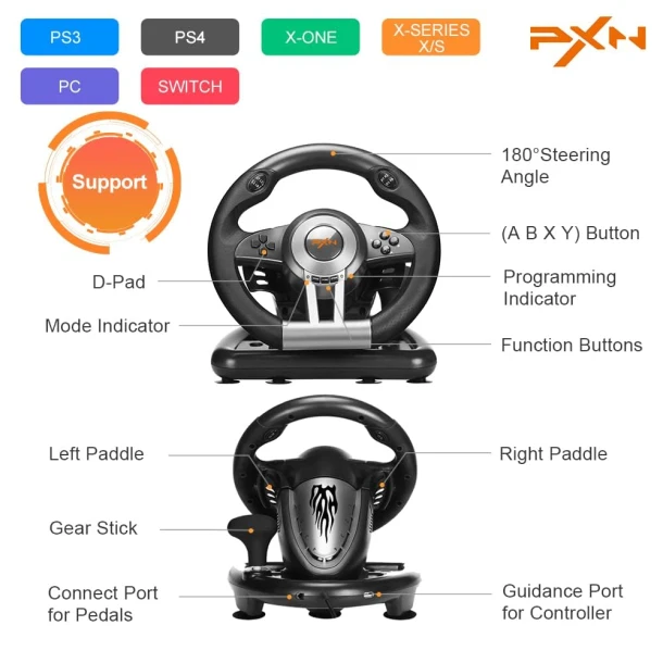 PXN Racing Wheel V3 Pro