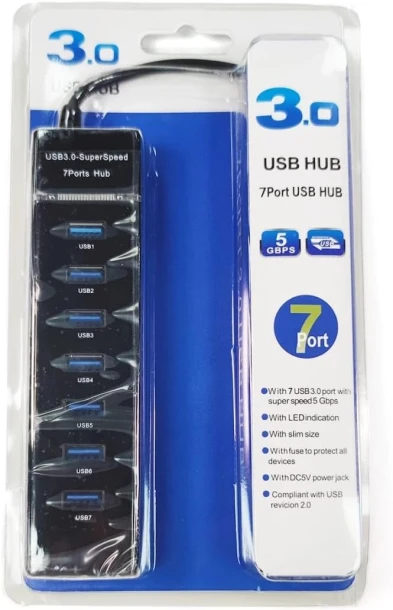 Usb hub 3.0 7 port