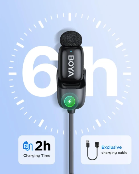 BOYA Microphone Mini 07 USB-C 2TX+RXU