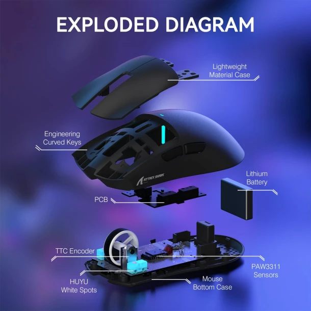 ATTACK SHARK Mouse X11