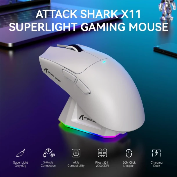 ATTACK SHARK Mouse X11