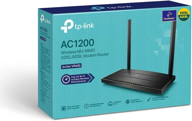 TP Link Router AC1200 Archer VR400