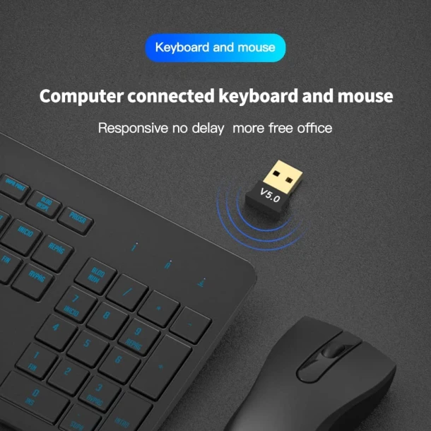 Bluetooth USB Adapter BT Version 5.0