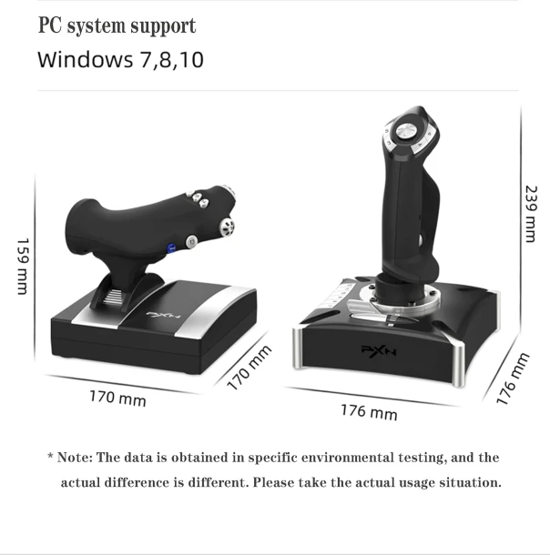 PXN Flight Joystick USB Controller 2119 II