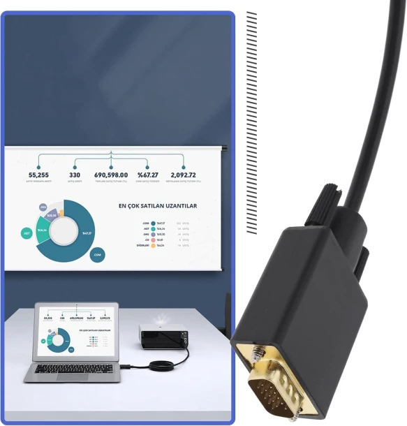 DisplayPort to VGA Cable