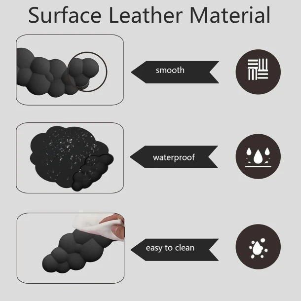 Cloud Wrist Rest For Keyboard Mouse