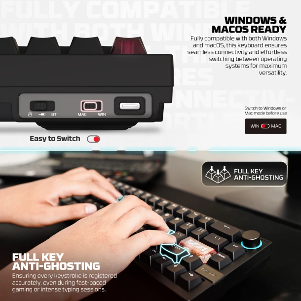 Fantech Keyboard MK920 MAXFIT6