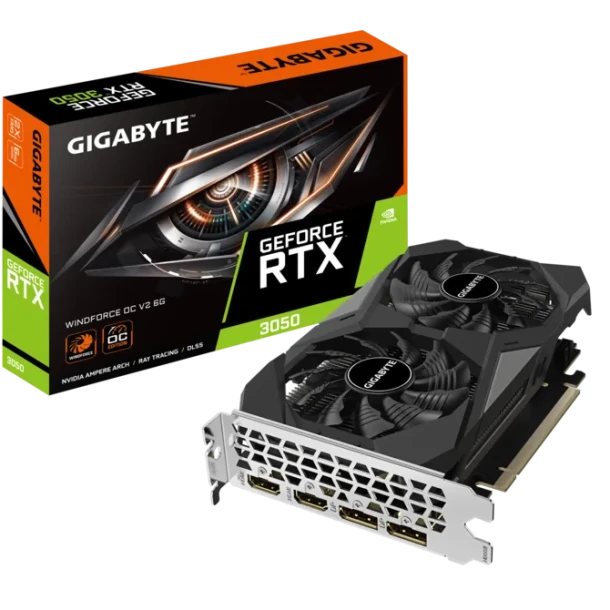 Gigabyte GPU RTX 3050 WINDFORCE OC V2 6G
