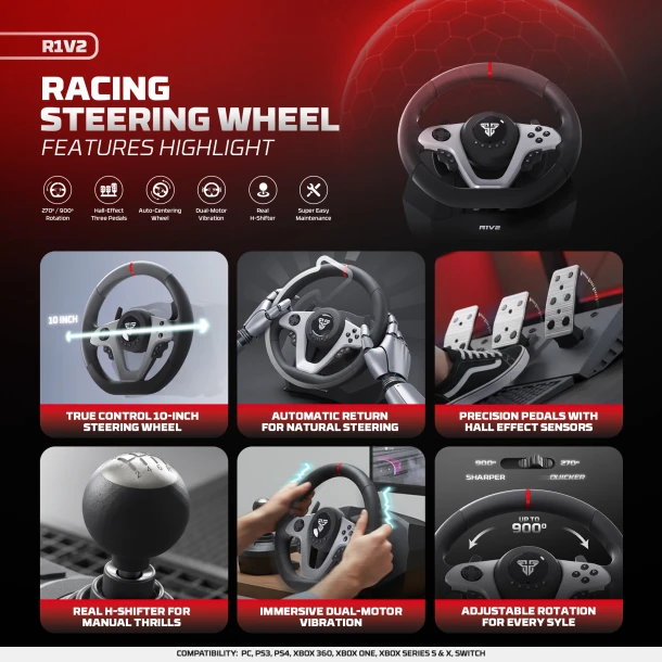 Fantech Steering Wheel R1V2