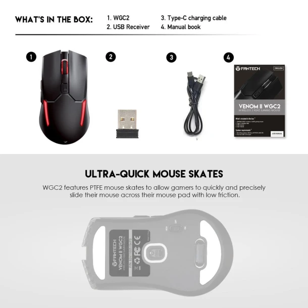 Fantech Mouse WGC2 VENOM II