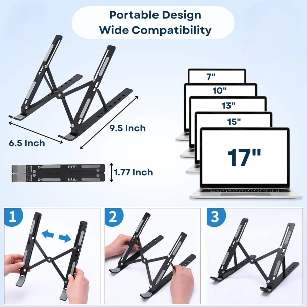Laptop Stand Folding Bracket