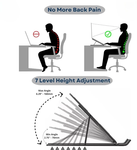 Laptop Stand Folding Bracket