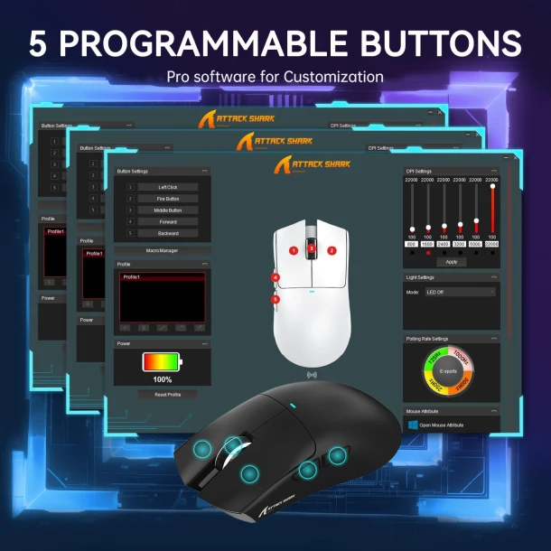 ATTACK SHARK Mouse X11