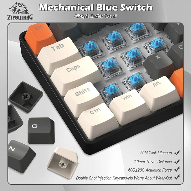 Ziyoulang keyboard T60