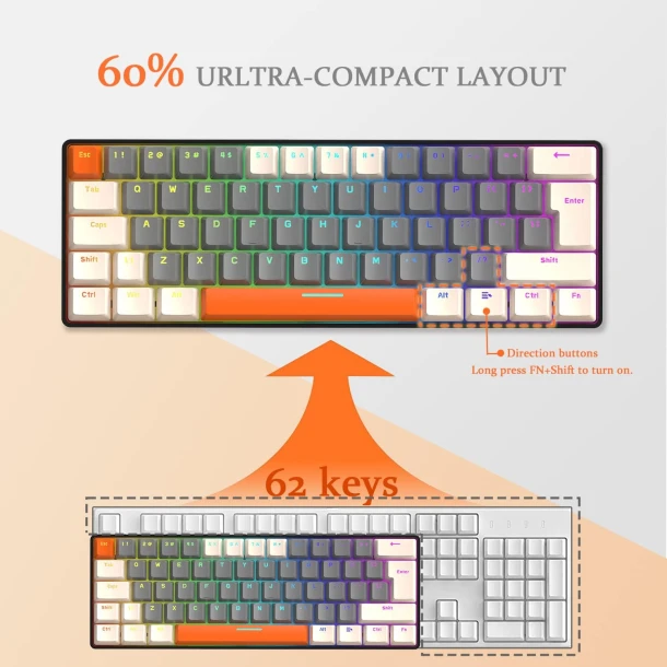 Ziyoulang keyboard T60