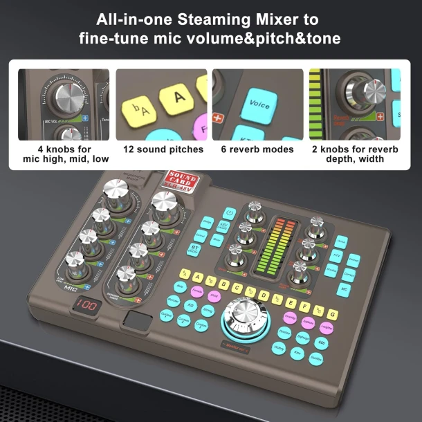Hosabely Digital Sound Card SK80