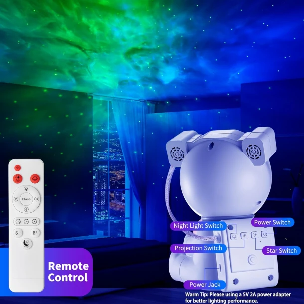 Astronaut Projector Light Wd 030