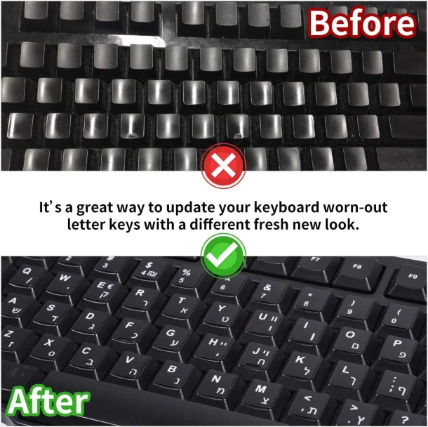 Language Keyboard Stickers Pisces