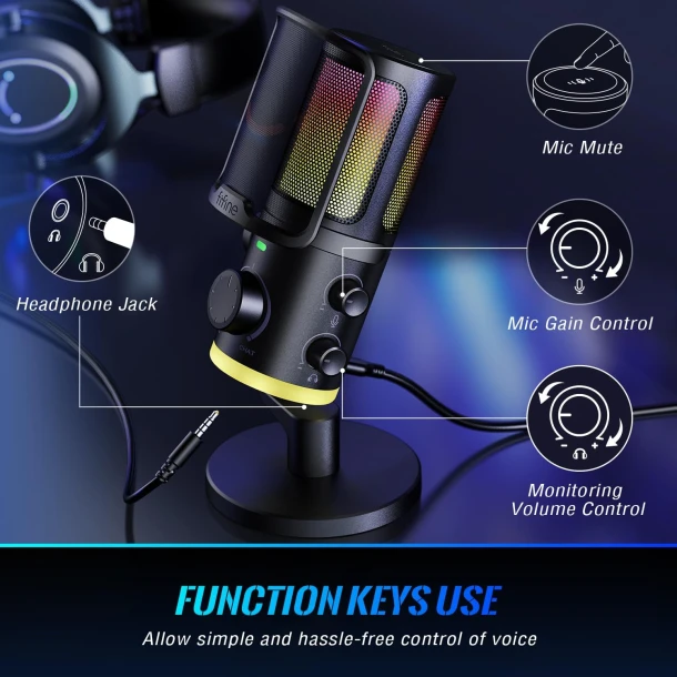 FIFINE Microphone AM6