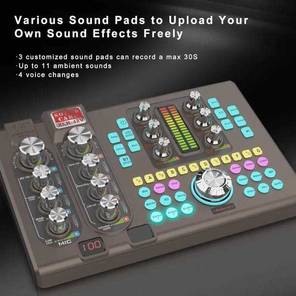 Hosabely Digital Sound Card SK80
